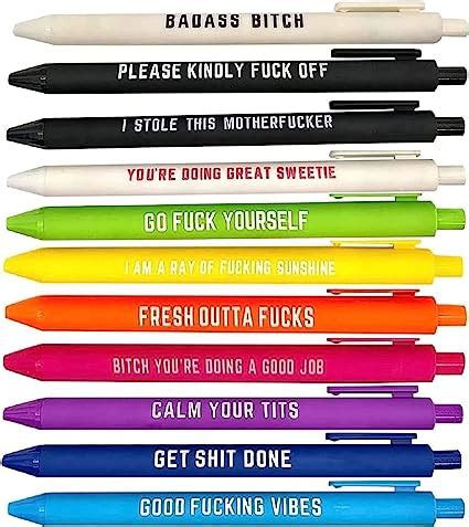 Curse word pens
